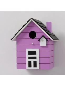 Vogelhuis Paars - (B)17 X (H)20 Cm -Home Uitgebreid Winkel boltze vogelhuis paars b 17 x h 20 cm 1