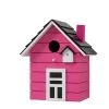 Vogelhuisje Roze - (B)17 X (H)20 X (D)12 Cm