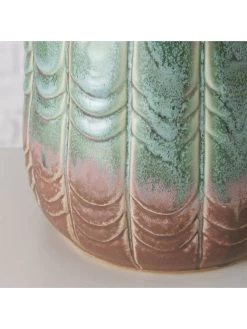Voorraadpot "Peruya" Groen - (H)19 X Ø 14 Cm -Home Uitgebreid Winkel boltze voorraadpot peruya groen h 19 x o 14 cm 3