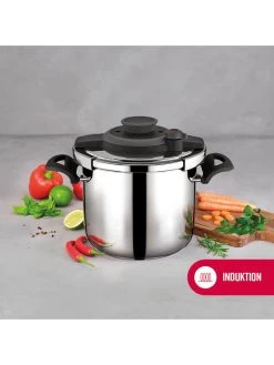 Brandt Roestvrijstalen Snelkookpan - 7 L -Home Uitgebreid Winkel brandt roestvrijstalen snelkookpan 7 l 2