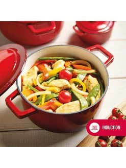 Brandt Sudderpan Rood - Ø 28 Cm -Home Uitgebreid Winkel brandt sudderpan rood o 28 cm 3