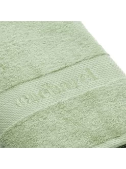 Cacharel 2-delige Set: Badhanddoeken Groen -Home Uitgebreid Winkel cacharel 2 delige set badhanddoeken groen 2