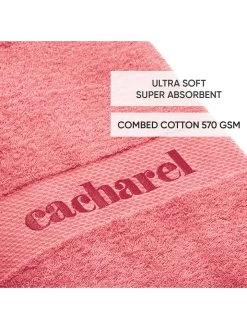 Cacharel Badhanddoek "Hibiscus" Roze -Home Uitgebreid Winkel cacharel badhanddoek hibiscus roze 3