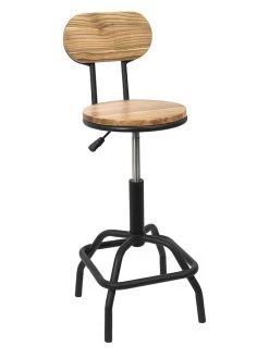 Barstoel Lichtbruin/zwart - (B)37 X (H)86 X (D)42 Cm -Home Uitgebreid Winkel chairs for all barstoel lichtbruin zwart b 37 x h 86 x d 42 cm 4