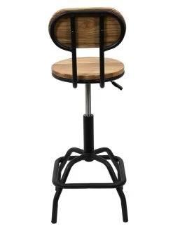 Barstoel Lichtbruin/zwart - (B)37 X (H)86 X (D)42 Cm -Home Uitgebreid Winkel chairs for all barstoel lichtbruin zwart b 37 x h 86 x d 42 cm 5