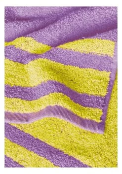 Chiemsee Strandlaken "Keau" Lila/geel- (L)180 X (B)90 Cm -Home Uitgebreid Winkel chiemsee strandlaken keau lila geel l 180 x b 90 cm 2