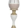 Decoratief Object "Ei" Crème/goudkleurig - (H)44 Cm