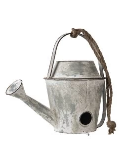 Decoratieve Hanger "Vogelhuis" Grijs - (H)30 Cm -Home Uitgebreid Winkel clayre and eef decoratieve hanger vogelhuis grijs h 30 cm 1