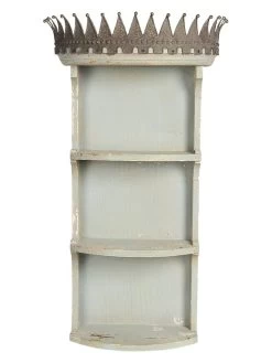 Wandmeubel Grijs - (B)45 X (H)79 X (D)21 Cm