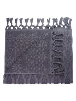 2-delige Handdoekenset "Kilim" Grijs -Home Uitgebreid Winkel colorful cotton 2 delige handdoekenset kilim grijs 2