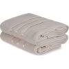 2-delige Set: Badhanddoeken "Dolce" Lichtbruin -Home Uitgebreid Winkel colorful cotton 2 delige set badhanddoeken dolce lichtbruin