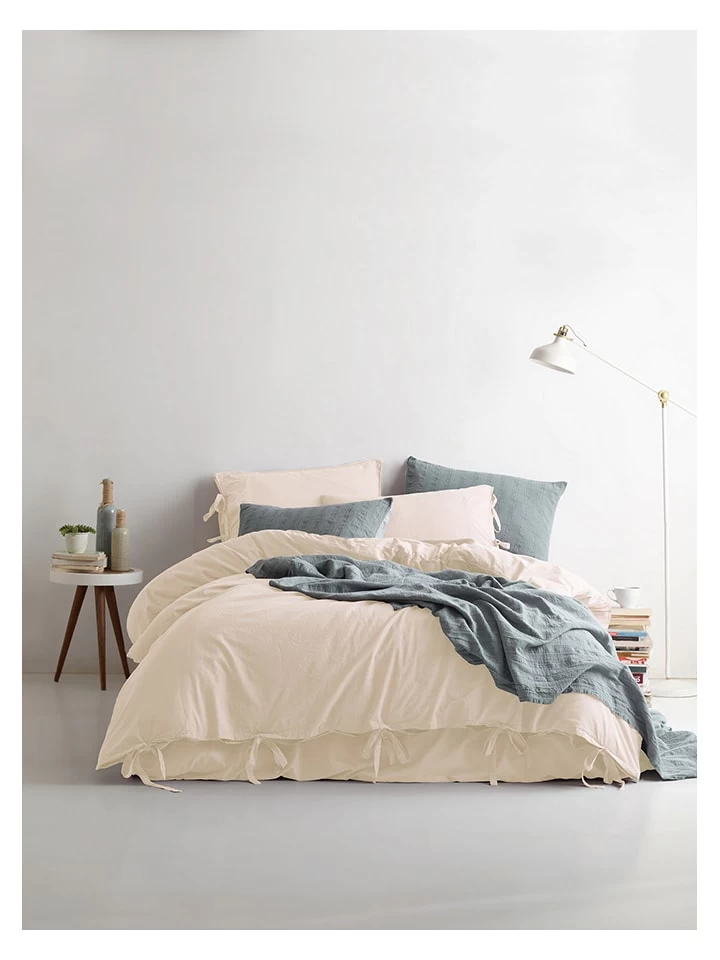 Beddengoedset "Octobus Stonewashed" Wit 3 Beddengoedset "Octobus Stonewashed" Wit