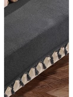 Sprei Zwart -Home Uitgebreid Winkel colorful cotton sprei zwart 2