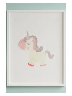 3-delige Set: Ingelijste Kunstdrukken "Eenhoorns" - (B)33 X (H)43 Cm -Home Uitgebreid Winkel crochetts 3 delige set ingelijste kunstdrukken eenhoorns b 33 x h 43 cm 3