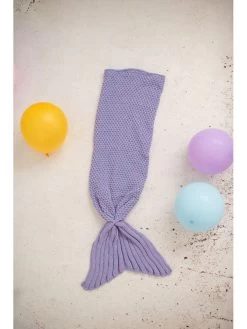 Beendeken "Zeemeermin" Paars - (L)90 Cm