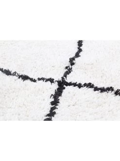 Hoogpolig Tapijt "Ania" Crème/zwart - (L)170 X (B)120 Cm -Home Uitgebreid Winkel deco lorrie hoogpolig tapijt ania creme zwart l 170 x b 120 cm 1