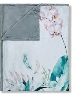 Plaid "Verdi" Grijs/meerkleurig -Home Uitgebreid Winkel descanso plaid verdi grijs meerkleurig 2