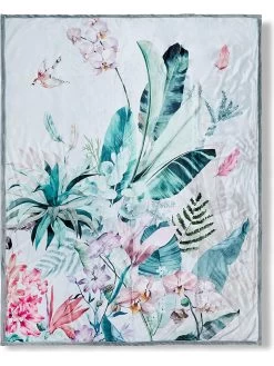 Plaid "Verdi" Grijs/meerkleurig