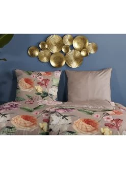 Satijnen Beddengoedset "Fiori" Taupe 13 Satijnen Beddengoedset "Fiori" Taupe -Home Uitgebreid Winkel descanso satijnen beddengoedset fiori taupe 4