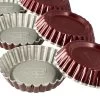Dr. Oetker 12-delige Set: Koekvormpjes "Classic" Grijs/rood - Ø 10 Cm -Home Uitgebreid Winkel dr oetker 12 delige set koekvormpjes classic grijs rood o 10 cm