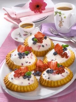 Dr. Oetker 12-delige Set: Koekvormpjes "Classic" Grijs/rood - Ø 10 Cm -Home Uitgebreid Winkel dr oetker 12 delige set koekvormpjes classic grijs rood o 10 cm 2