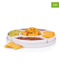 6-delige Serveerset Wit