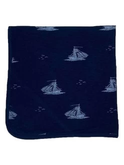 Babydeken "Devon" Donkerblauw - (L)80 X (B)80 Cm