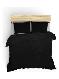 Beddengoedset "Paint" Zwart -Home Uitgebreid Winkel elizabed beddengoedset paint zwart 1