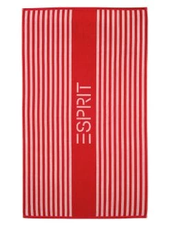 ESPRIT Strandlaken "Marina Beach" Rood