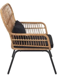 Buitenfauteuil "Helsiniki" Lichtbruin - (B)81 X (H)96 X (D)76 Cm -Home Uitgebreid Winkel ethnical life buitenfauteuil helsiniki lichtbruin b 81 x h 96 x d 76 cm 4