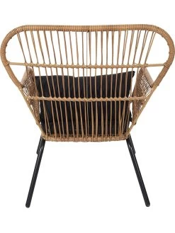 Buitenfauteuil "Helsiniki" Lichtbruin - (B)81 X (H)96 X (D)76 Cm -Home Uitgebreid Winkel ethnical life buitenfauteuil helsiniki lichtbruin b 81 x h 96 x d 76 cm 5