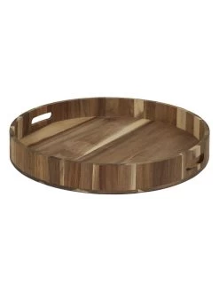 Dienblad Naturel - Ø 40 Cm -Home Uitgebreid Winkel ethnical life dienblad naturel o 40 cm 1