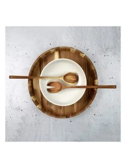 Dienblad Naturel - Ø 40 Cm -Home Uitgebreid Winkel ethnical life dienblad naturel o 40 cm 3