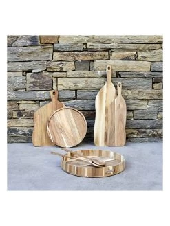 Dienblad Naturel - Ø 40 Cm -Home Uitgebreid Winkel ethnical life dienblad naturel o 40 cm 5