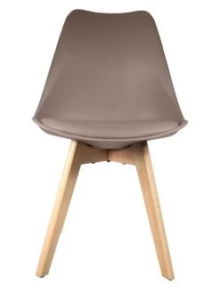 Eetkamerstoel "Scandinave" Taupe - (B)46 X (H)86,5 X (D)52 Cm -Home Uitgebreid Winkel ethnical life eetkamerstoel scandinave taupe b 46 x h 86 5 x d 52 cm 3