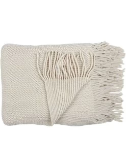 Plaid Beige - (L)150 X (B)120 Cm -Home Uitgebreid Winkel ethnical life plaid beige l 150 x b 120 cm 1