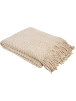 Plaid Beige - (L)150 X (B)120 Cm -Home Uitgebreid Winkel ethnical life plaid beige l 150 x b 120 cm 2