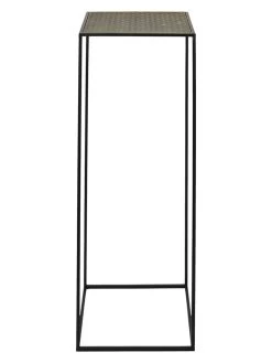 Set Van Twee Tafels Zwart/goudkleurig -Home Uitgebreid Winkel ethnical life set van twee tafels zwart goudkleurig 8