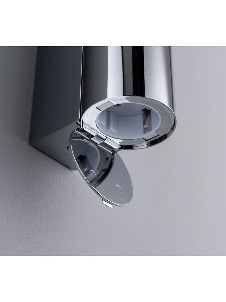 Ledwandlamp "Baabe" Chroomkleurig - (B)6 X (H)39 Cm 5 Ledwandlamp "Baabe" Chroomkleurig - (B)6 X (H)39 Cm - Afbeelding 3