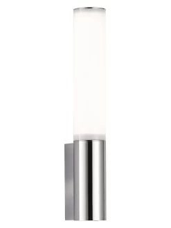 Ledwandlamp "Baabe" Chroomkleurig - (B)6 X (H)39 Cm