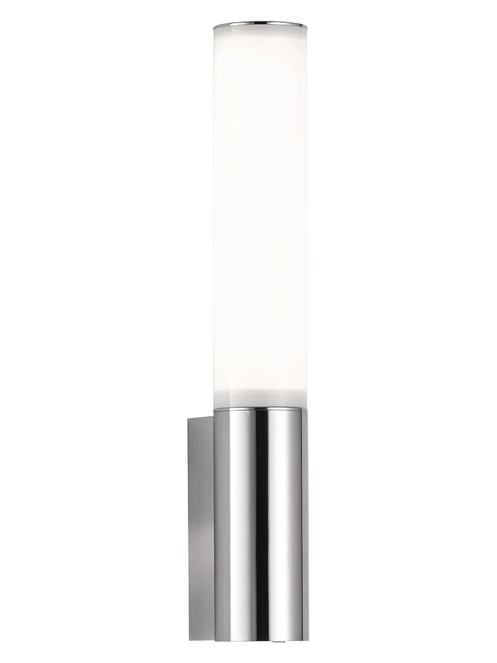 Ledwandlamp "Baabe" Chroomkleurig - (B)6 X (H)39 Cm 3 Ledwandlamp "Baabe" Chroomkleurig - (B)6 X (H)39 Cm