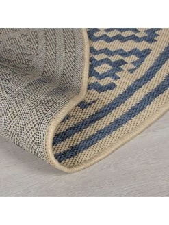 Outdoor-tapijt Beige/blauw -Home Uitgebreid Winkel flair rugs outdoor tapijt beige blauw 3