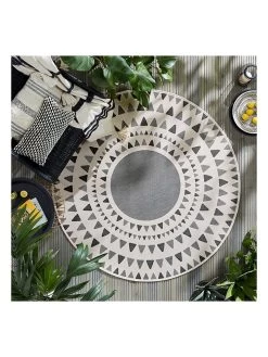 Outdoor-tapijt Wit/grijs -Home Uitgebreid Winkel flair rugs outdoor tapijt wit grijs 4