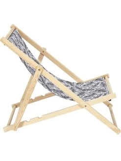 2-delige Set: Ligstoelen "Chilienne" Zwart/wit - (B)58,5 X (H)89 X (D)90 Cm -Home Uitgebreid Winkel garden spirit 2 delige set ligstoelen chilienne zwart wit b 58 5 x h 89 x d 90 cm 6