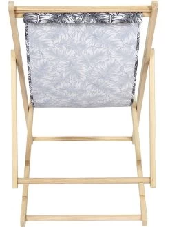 2-delige Set: Ligstoelen "Chilienne" Zwart/wit - (B)58,5 X (H)89 X (D)90 Cm -Home Uitgebreid Winkel garden spirit 2 delige set ligstoelen chilienne zwart wit b 58 5 x h 89 x d 90 cm 7