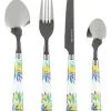 24-delige Bestekset "Rio" Meerkleurig - (H)21 Cm -Home Uitgebreid Winkel garden spirit 24 delige bestekset rio meerkleurig h 21 cm