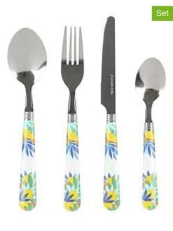 24-delige Bestekset "Rio" Meerkleurig - (H)21 Cm