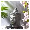 Decoratief Figuur "Boudha" Grijs - (H)42 Cm -Home Uitgebreid Winkel garden spirit decoratief figuur boudha grijs h 42 cm