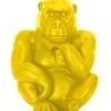 Decoratief Figuur "Gorille" Geel - (B)38 X (H)54 X (D)37 Cm