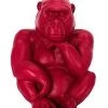 Decoratief Figuur "Gorille" Rood - (B)38 X (H)54 X (D)37 Cm -Home Uitgebreid Winkel garden spirit decoratief figuur gorille rood b 38 x h 54 x d 37 cm